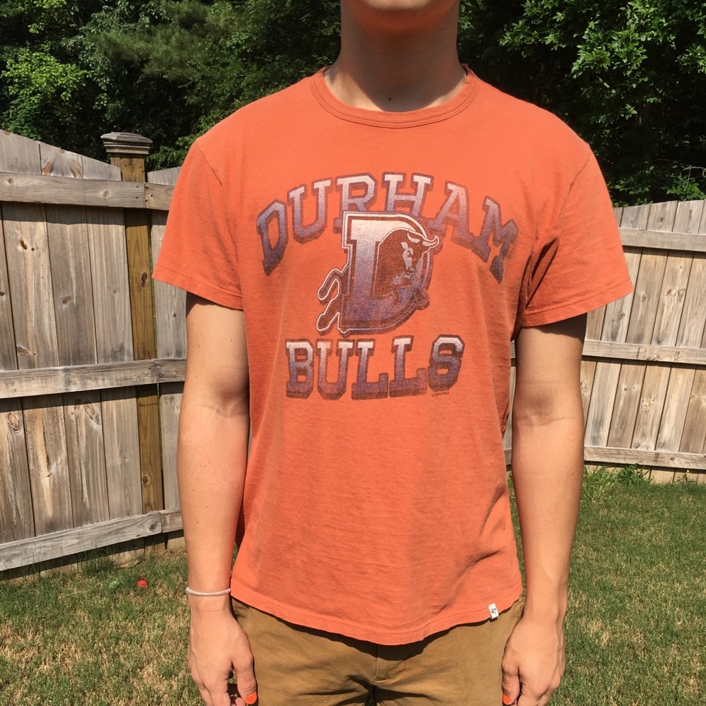 Small Orange Durham Bulls ‘47 T-shirt